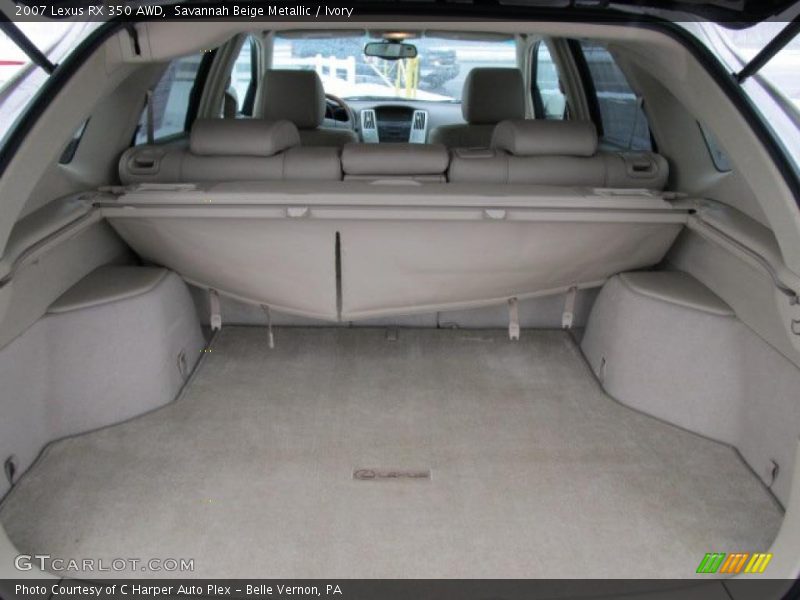 Savannah Beige Metallic / Ivory 2007 Lexus RX 350 AWD