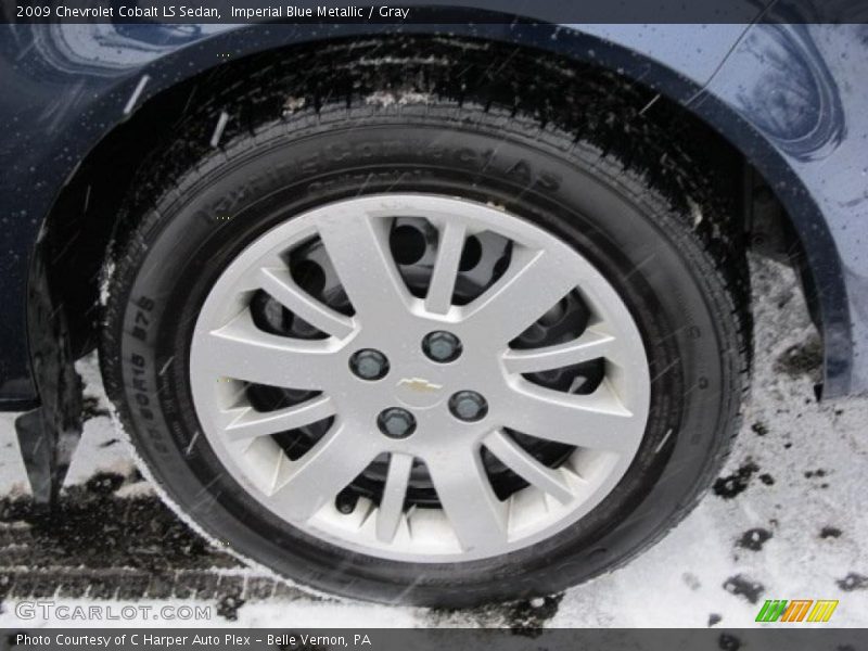 Imperial Blue Metallic / Gray 2009 Chevrolet Cobalt LS Sedan