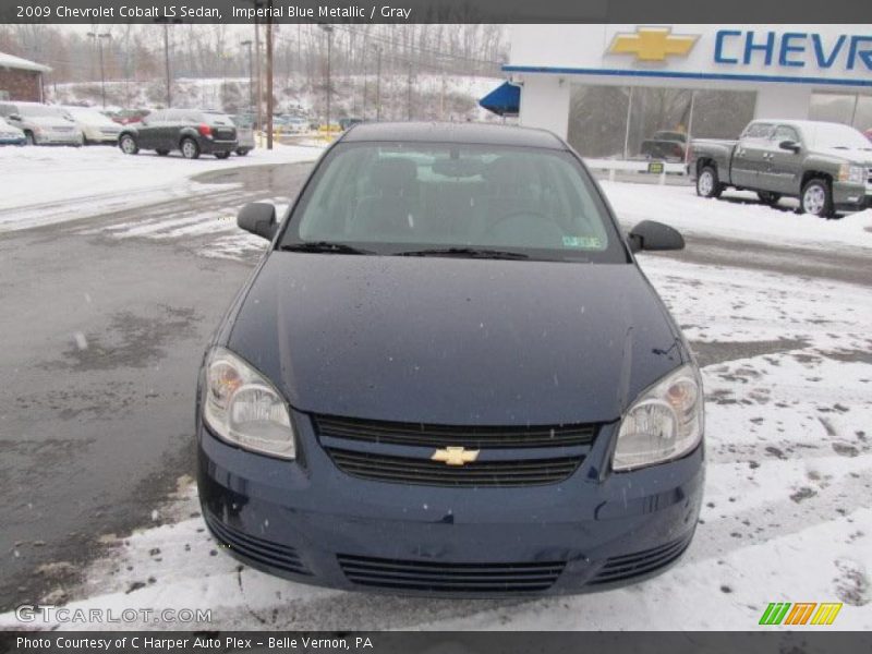 Imperial Blue Metallic / Gray 2009 Chevrolet Cobalt LS Sedan