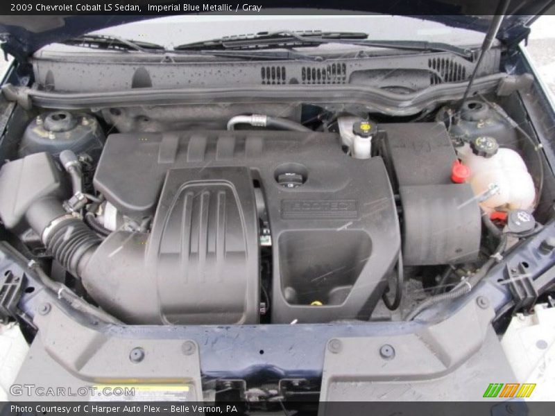 Imperial Blue Metallic / Gray 2009 Chevrolet Cobalt LS Sedan