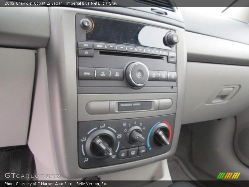 Imperial Blue Metallic / Gray 2009 Chevrolet Cobalt LS Sedan