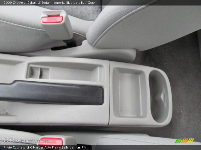 Imperial Blue Metallic / Gray 2009 Chevrolet Cobalt LS Sedan