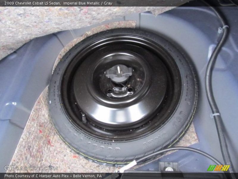Imperial Blue Metallic / Gray 2009 Chevrolet Cobalt LS Sedan