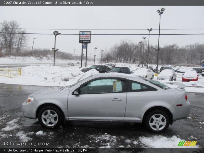Ultra Silver Metallic / Gray 2007 Chevrolet Cobalt LS Coupe