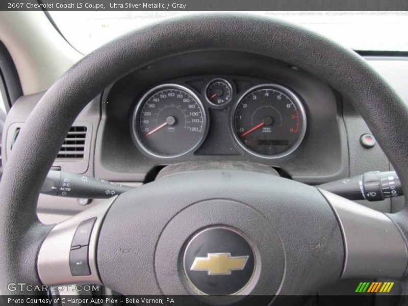 Ultra Silver Metallic / Gray 2007 Chevrolet Cobalt LS Coupe