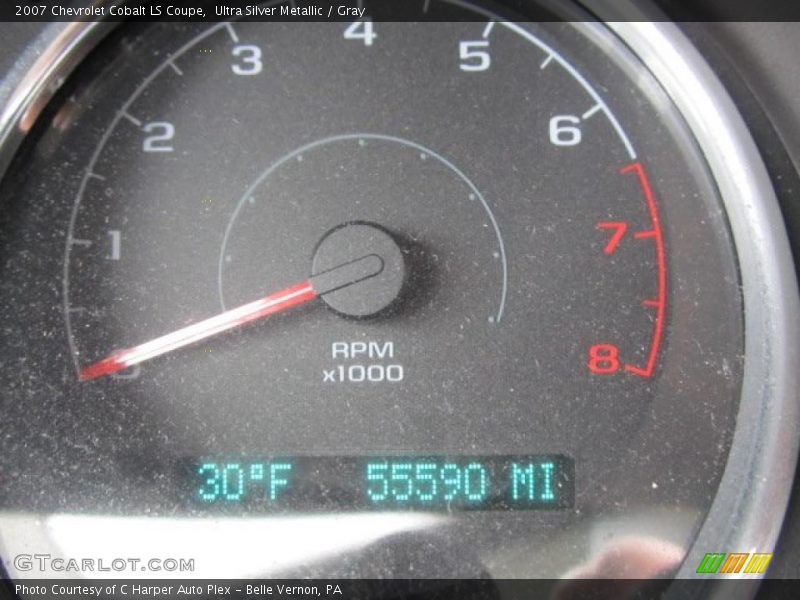Ultra Silver Metallic / Gray 2007 Chevrolet Cobalt LS Coupe