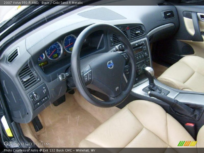  2007 S60 R AWD Gobi Sand R Metallic Interior