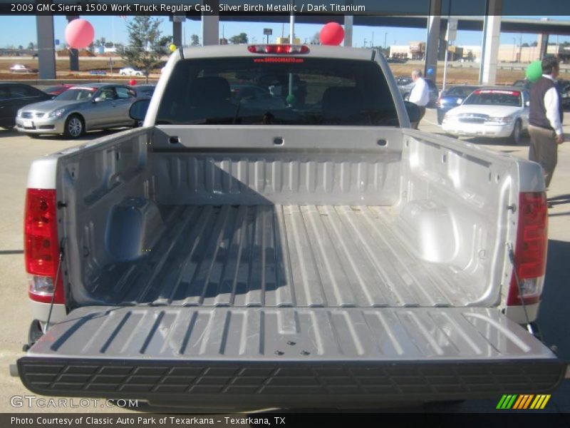 Silver Birch Metallic / Dark Titanium 2009 GMC Sierra 1500 Work Truck Regular Cab