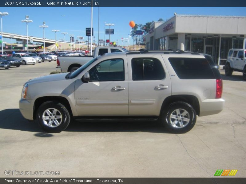 Gold Mist Metallic / Light Tan 2007 GMC Yukon SLT