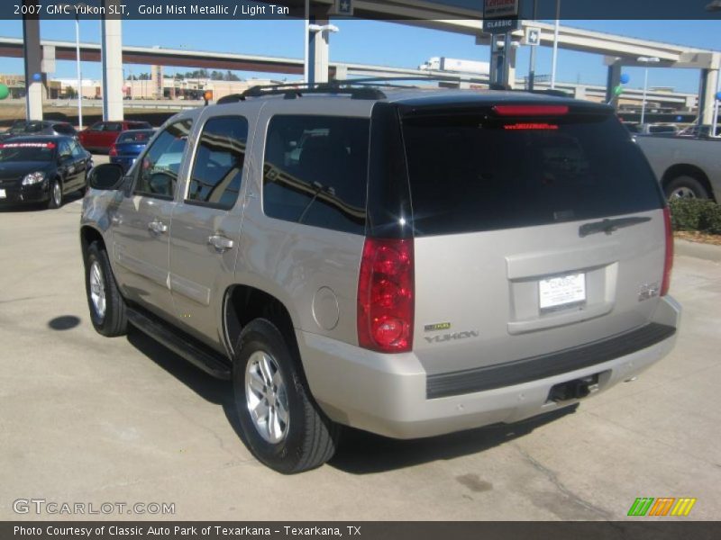 Gold Mist Metallic / Light Tan 2007 GMC Yukon SLT