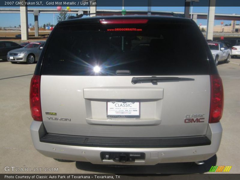 Gold Mist Metallic / Light Tan 2007 GMC Yukon SLT