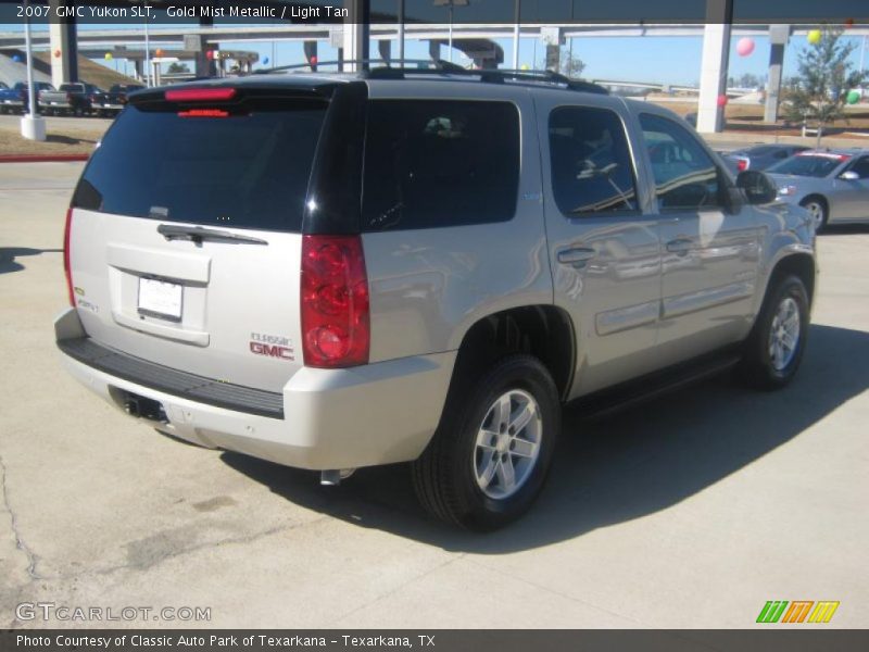 Gold Mist Metallic / Light Tan 2007 GMC Yukon SLT