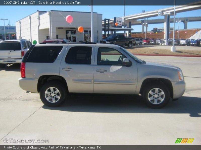 Gold Mist Metallic / Light Tan 2007 GMC Yukon SLT
