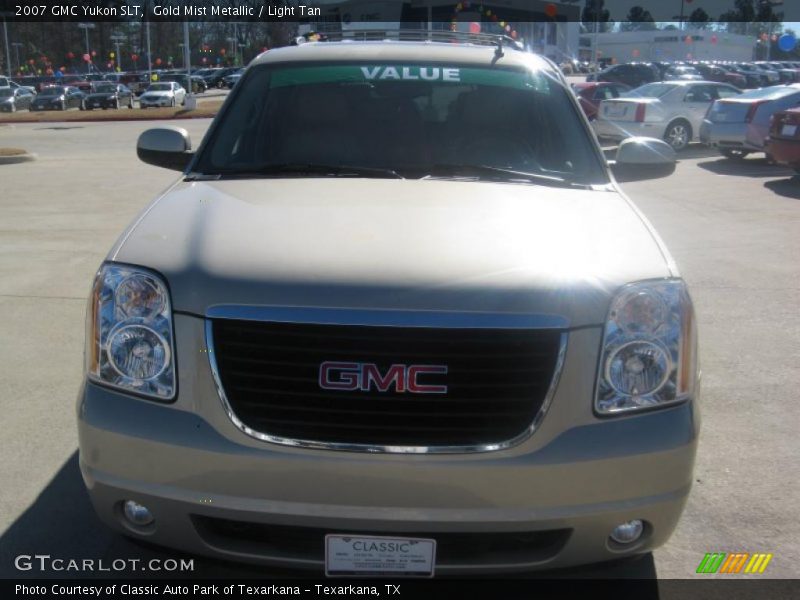 Gold Mist Metallic / Light Tan 2007 GMC Yukon SLT