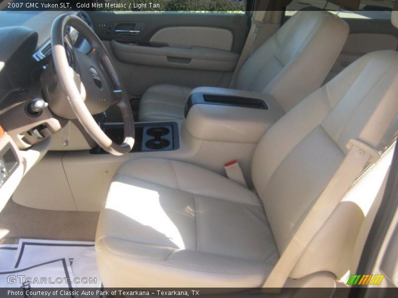 Gold Mist Metallic / Light Tan 2007 GMC Yukon SLT