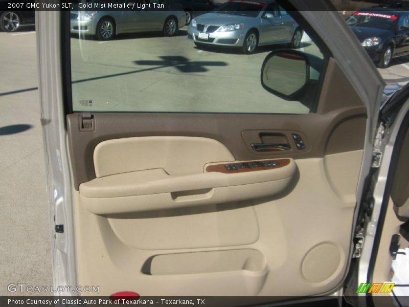 Gold Mist Metallic / Light Tan 2007 GMC Yukon SLT