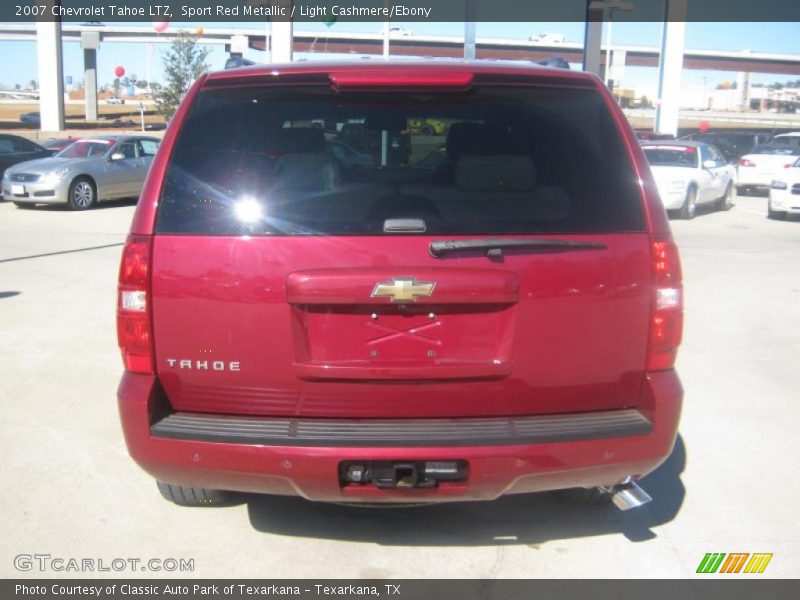 Sport Red Metallic / Light Cashmere/Ebony 2007 Chevrolet Tahoe LTZ