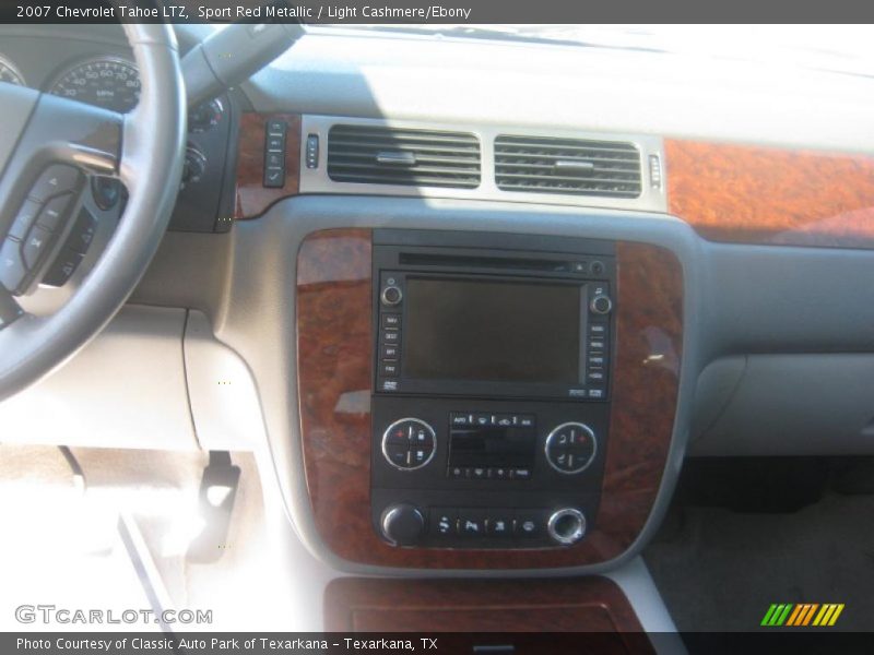 Sport Red Metallic / Light Cashmere/Ebony 2007 Chevrolet Tahoe LTZ