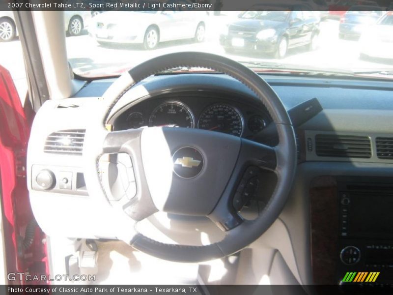Sport Red Metallic / Light Cashmere/Ebony 2007 Chevrolet Tahoe LTZ