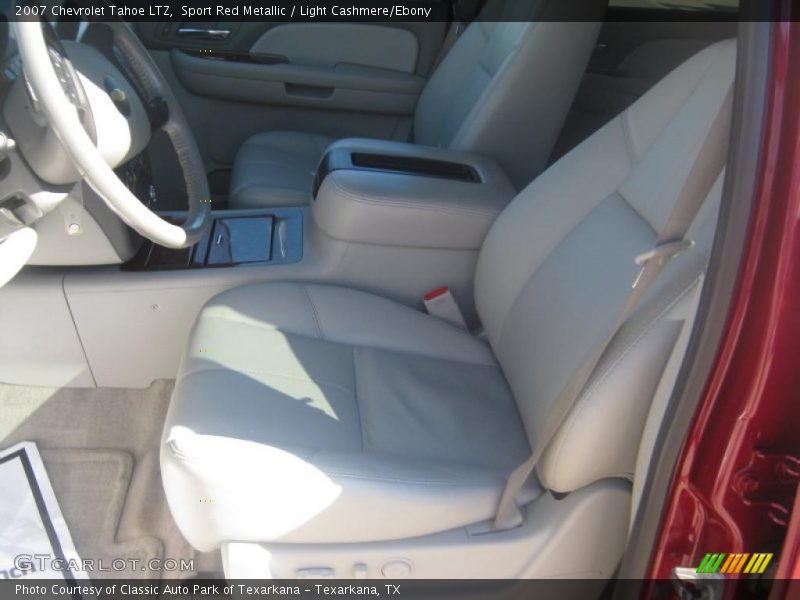 Sport Red Metallic / Light Cashmere/Ebony 2007 Chevrolet Tahoe LTZ