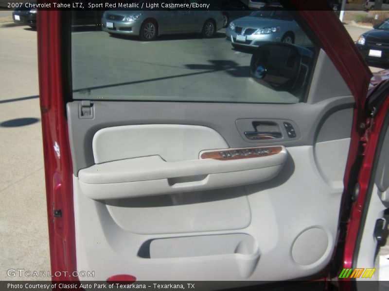 Sport Red Metallic / Light Cashmere/Ebony 2007 Chevrolet Tahoe LTZ