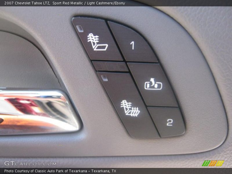 Sport Red Metallic / Light Cashmere/Ebony 2007 Chevrolet Tahoe LTZ