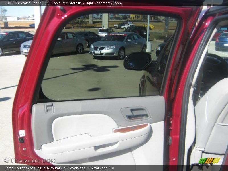 Sport Red Metallic / Light Cashmere/Ebony 2007 Chevrolet Tahoe LTZ