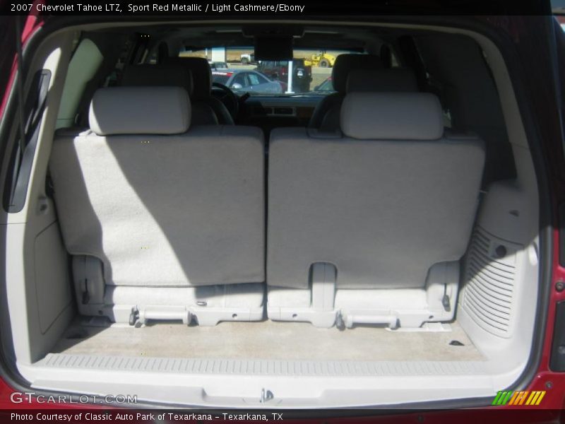Sport Red Metallic / Light Cashmere/Ebony 2007 Chevrolet Tahoe LTZ