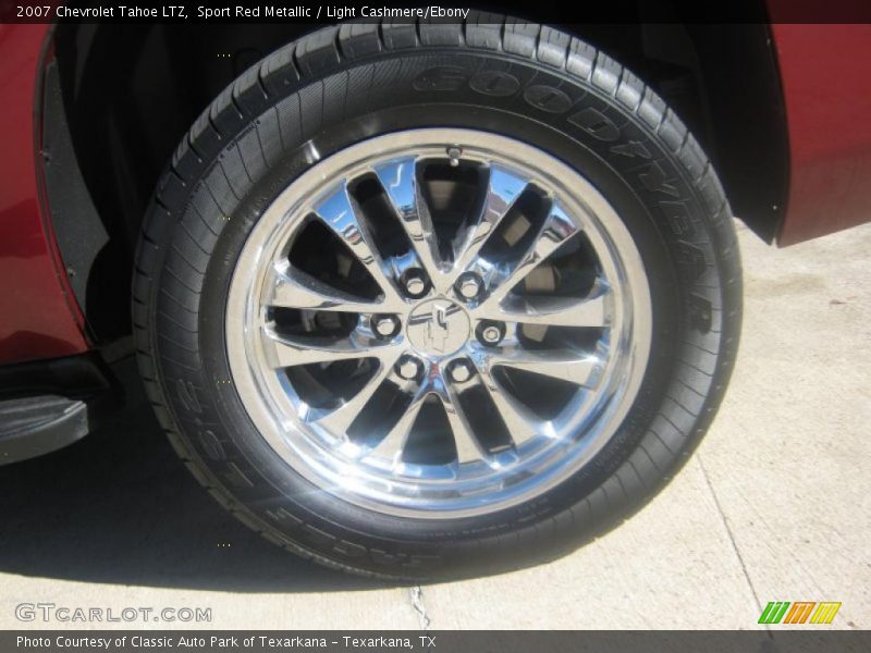 Sport Red Metallic / Light Cashmere/Ebony 2007 Chevrolet Tahoe LTZ