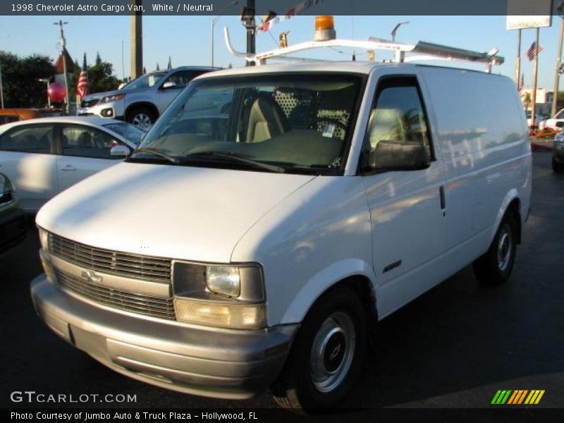 White / Neutral 1998 Chevrolet Astro Cargo Van