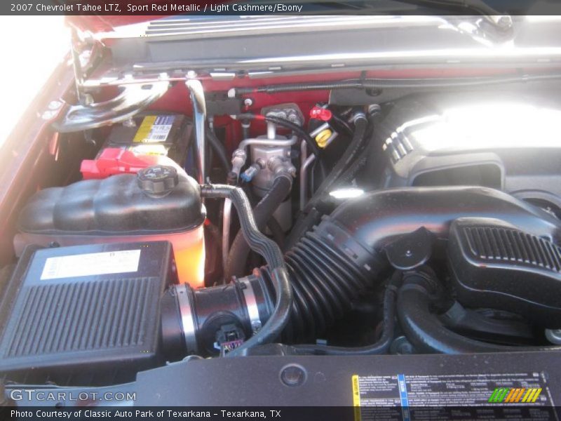 Sport Red Metallic / Light Cashmere/Ebony 2007 Chevrolet Tahoe LTZ