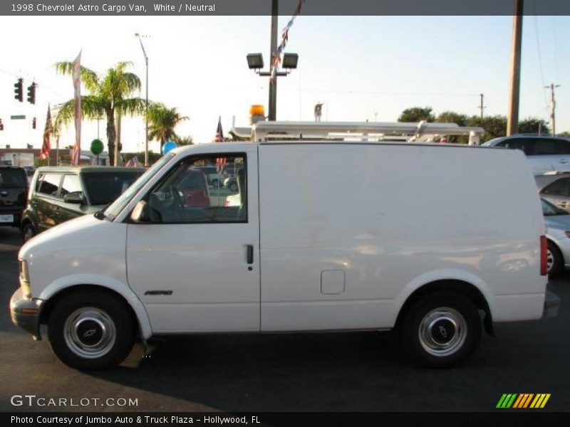 White / Neutral 1998 Chevrolet Astro Cargo Van