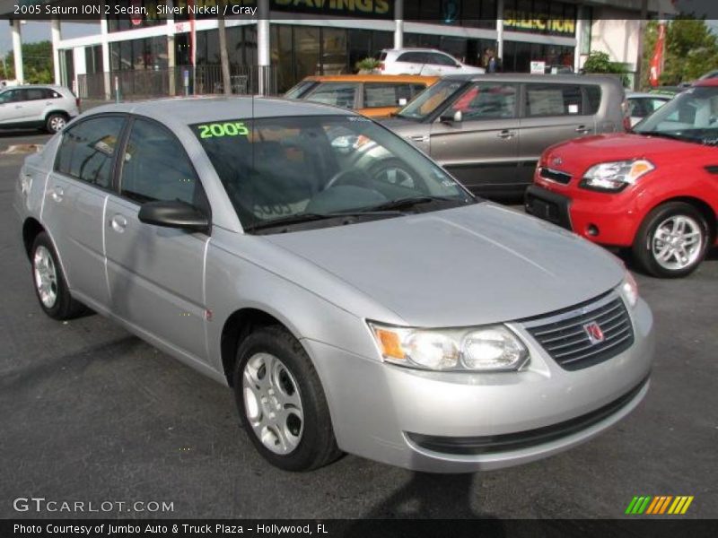 Silver Nickel / Gray 2005 Saturn ION 2 Sedan