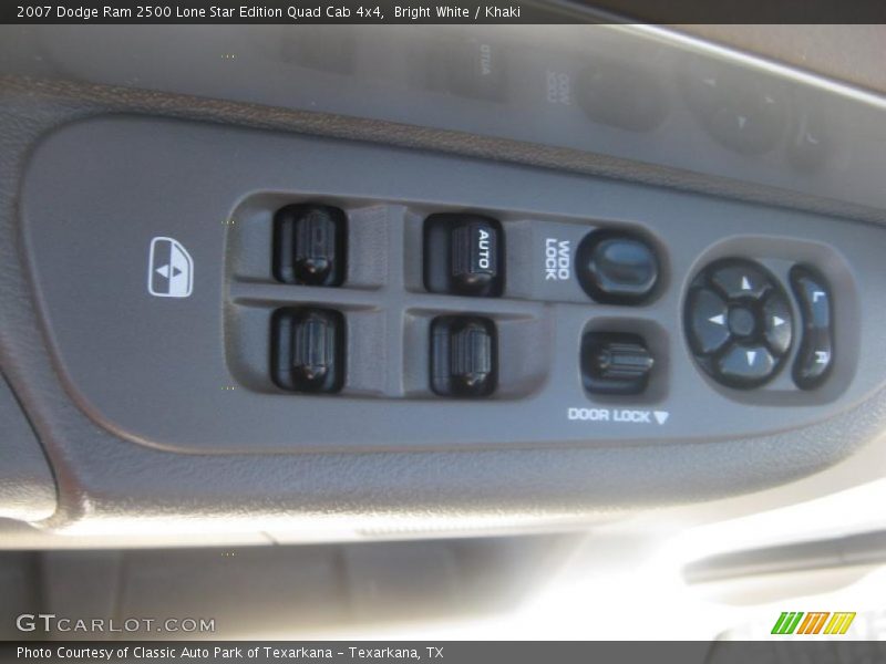 Bright White / Khaki 2007 Dodge Ram 2500 Lone Star Edition Quad Cab 4x4