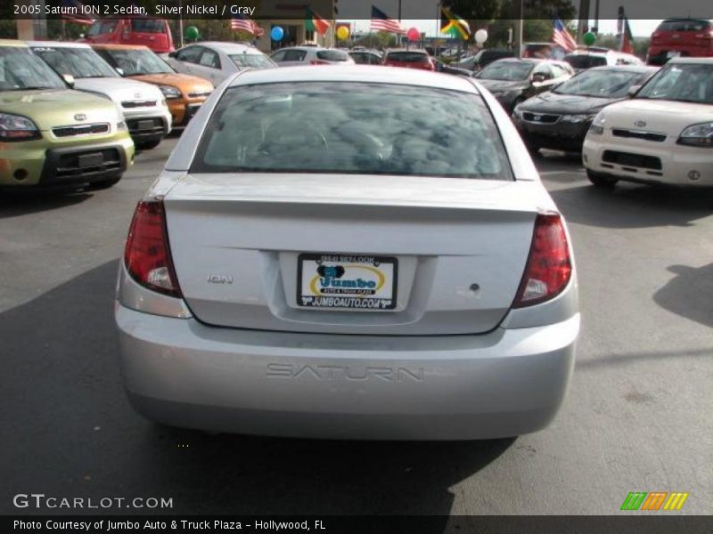 Silver Nickel / Gray 2005 Saturn ION 2 Sedan