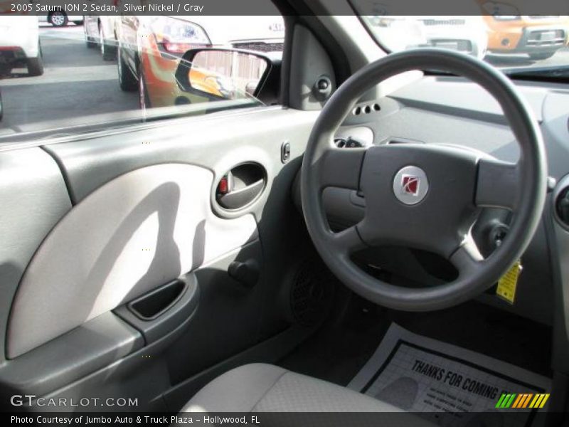 Silver Nickel / Gray 2005 Saturn ION 2 Sedan