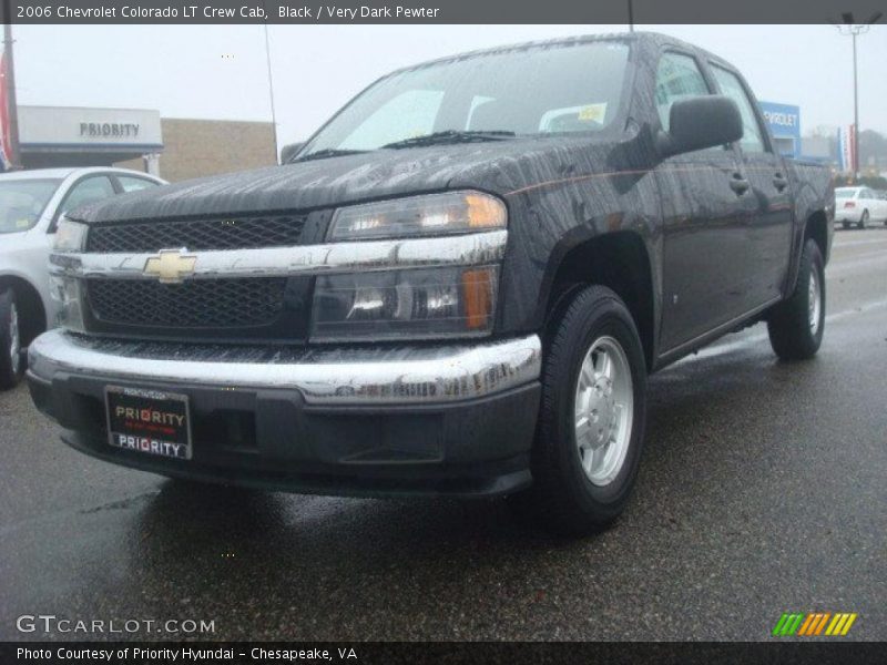 Black / Very Dark Pewter 2006 Chevrolet Colorado LT Crew Cab