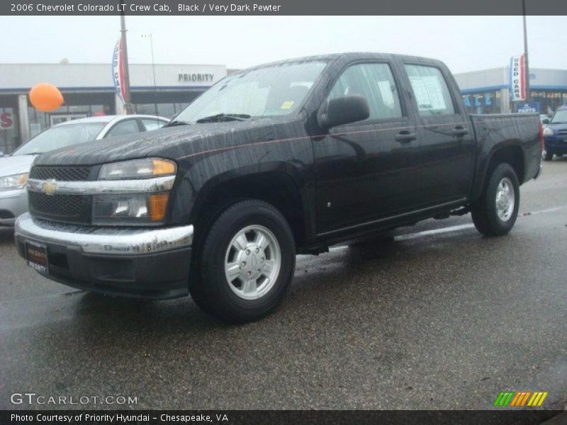 Black / Very Dark Pewter 2006 Chevrolet Colorado LT Crew Cab