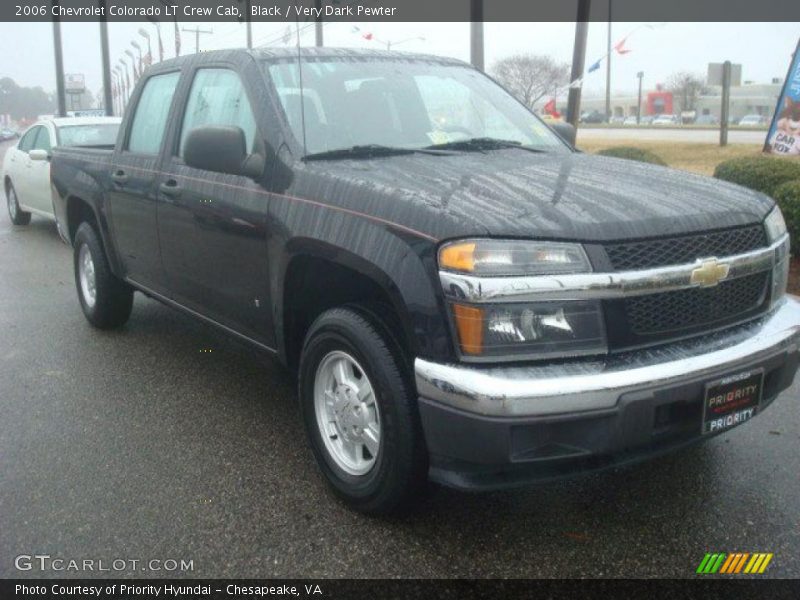 Black / Very Dark Pewter 2006 Chevrolet Colorado LT Crew Cab