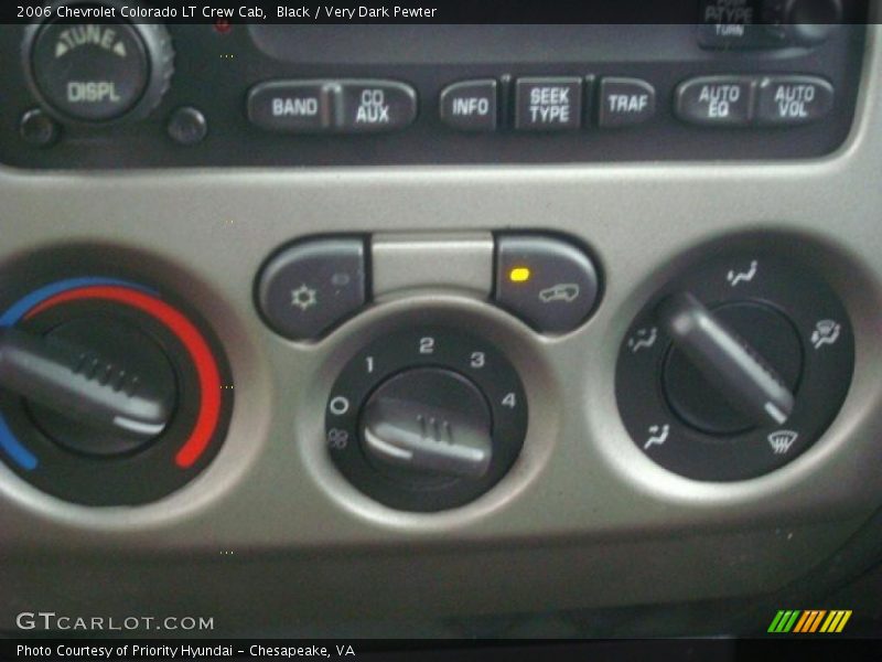 Black / Very Dark Pewter 2006 Chevrolet Colorado LT Crew Cab