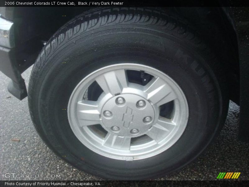 Black / Very Dark Pewter 2006 Chevrolet Colorado LT Crew Cab