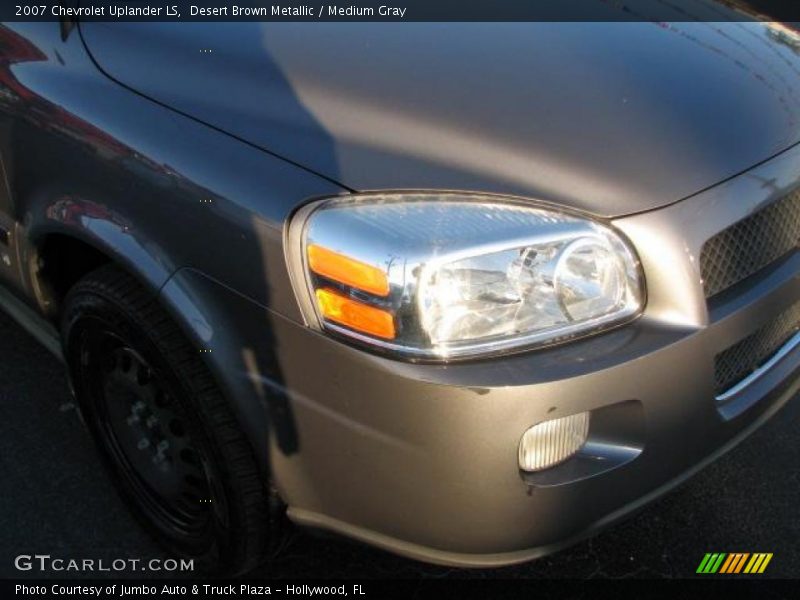 Desert Brown Metallic / Medium Gray 2007 Chevrolet Uplander LS