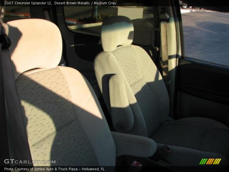 Desert Brown Metallic / Medium Gray 2007 Chevrolet Uplander LS
