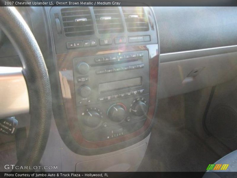 Desert Brown Metallic / Medium Gray 2007 Chevrolet Uplander LS