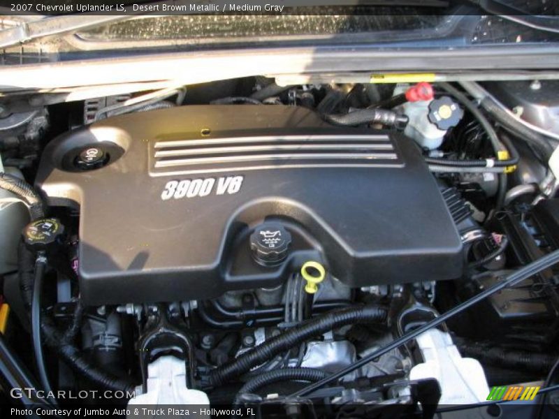 Desert Brown Metallic / Medium Gray 2007 Chevrolet Uplander LS