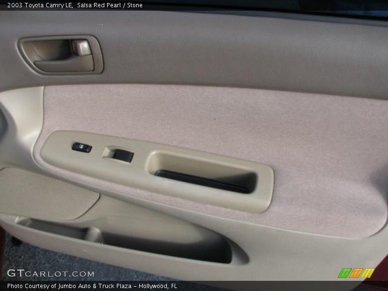 Salsa Red Pearl / Stone 2003 Toyota Camry LE