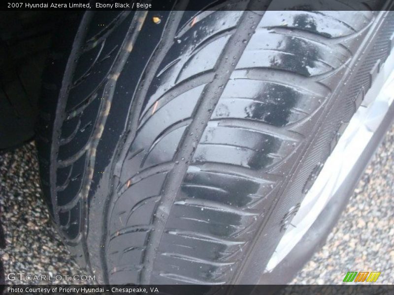 Ebony Black / Beige 2007 Hyundai Azera Limited