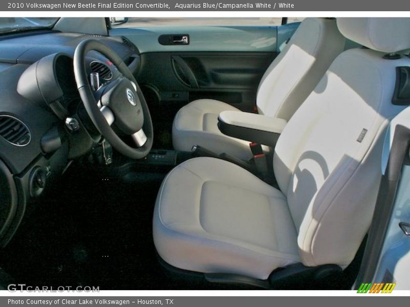  2010 New Beetle Final Edition Convertible White Interior
