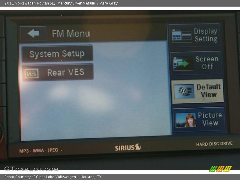 Mercury Silver Metallic / Aero Gray 2011 Volkswagen Routan SE