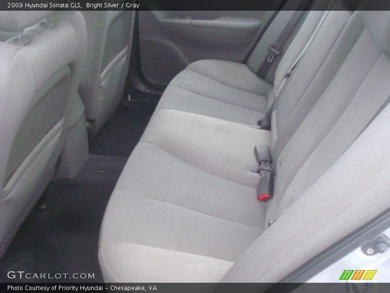 Bright Silver / Gray 2009 Hyundai Sonata GLS